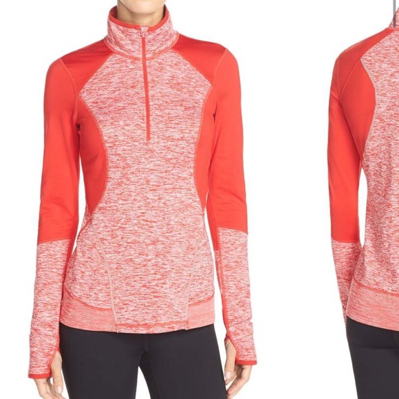 Black and gray half zip athletic running exercise jacket - Picture 5 of 5